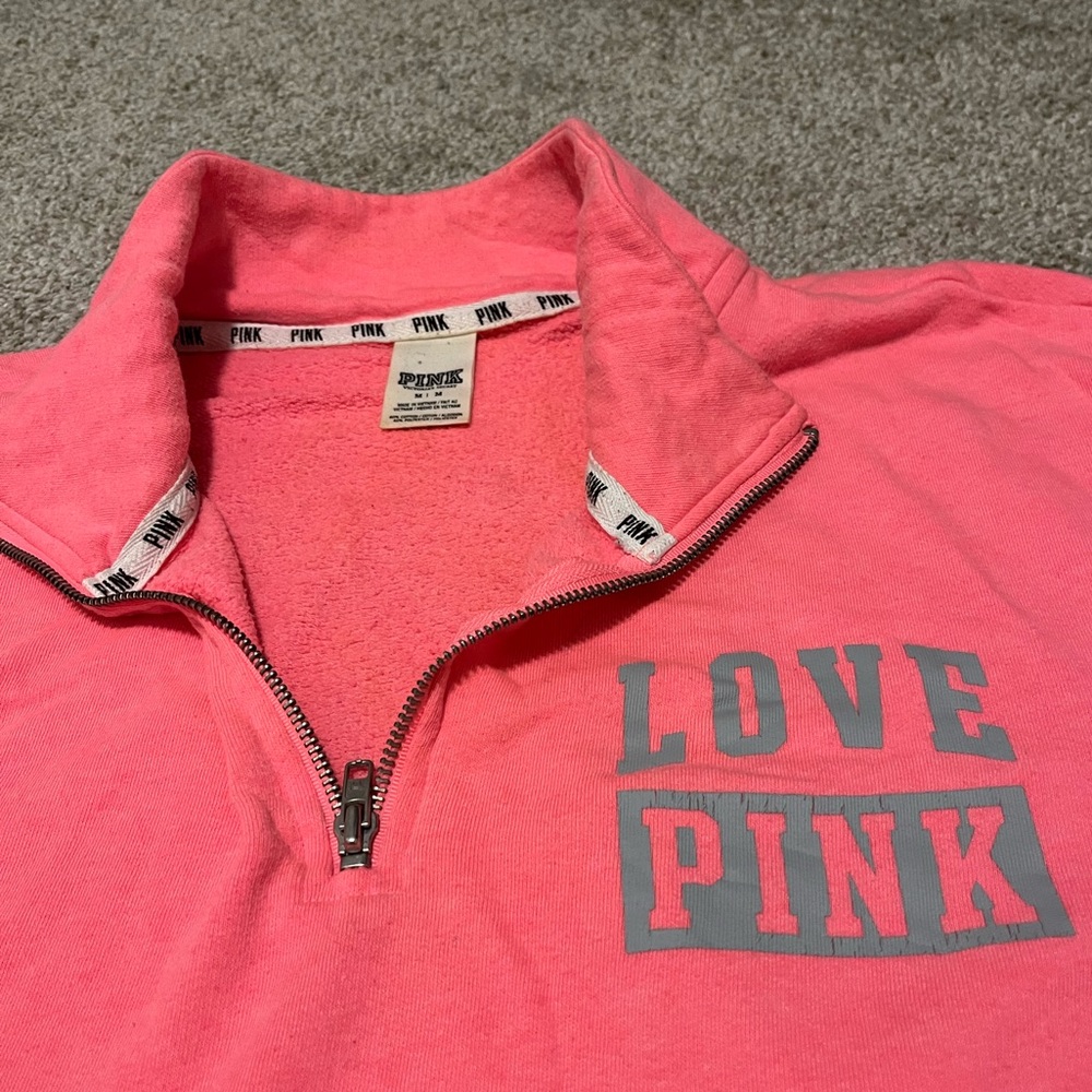 Victoria’s Secret PINK Quarter Zip - Picture 4 of 4